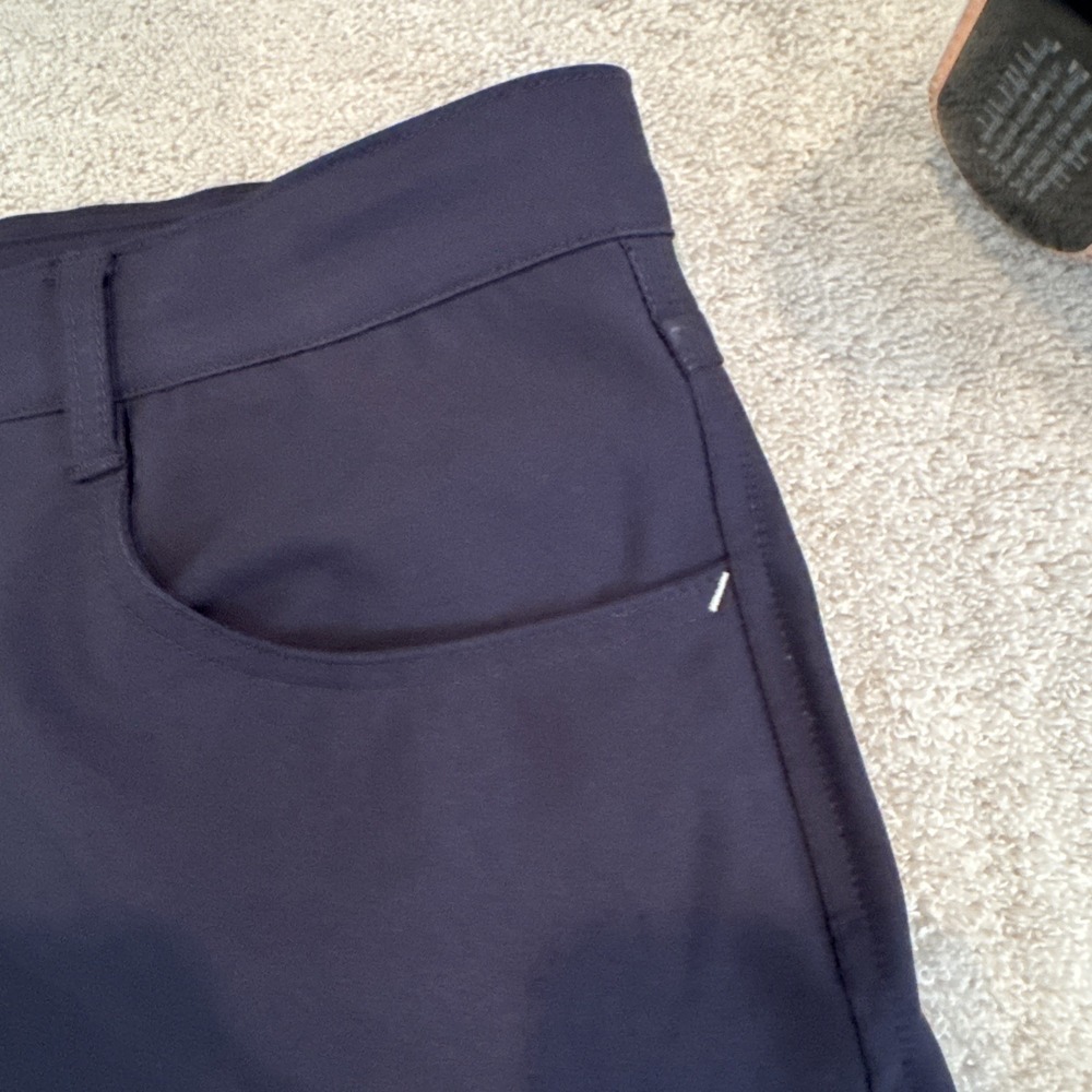 FootJoy Men 36-30 Golf Pants Navy Athletic Fit Performance Stretch 5-Pocket NWOT - Picture 4 of 15
